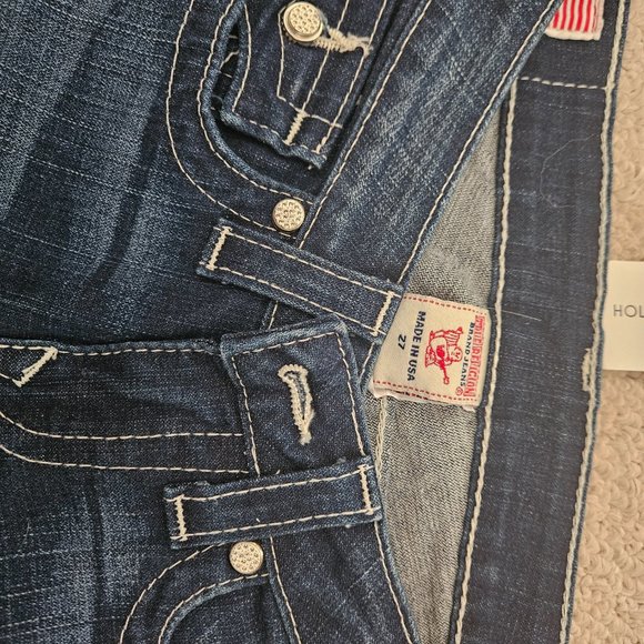 True Religion Jeans Size 27 waist, 33 inner seam - Picture 2 of 9